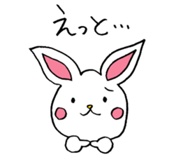 White Rabbit basic set sticker #4169956