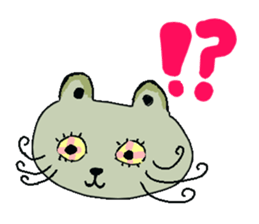 cat's and girls sticker #4170160