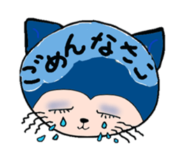 cat's and girls sticker #4170175