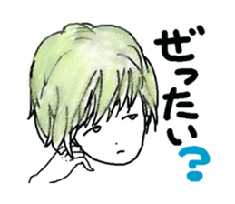 cat's and girls sticker #4170180