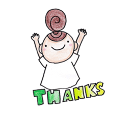 nonnon weather (color pensil version) sticker #4170400