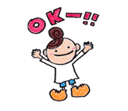 nonnon weather (color pensil version) sticker #4170401