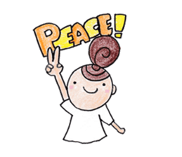 nonnon weather (color pensil version) sticker #4170402