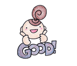 nonnon weather (color pensil version) sticker #4170403