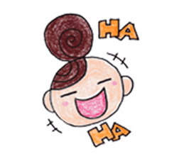 nonnon weather (color pensil version) sticker #4170406