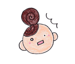 nonnon weather (color pensil version) sticker #4170407