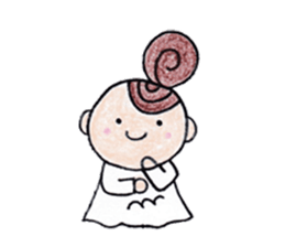 nonnon weather (color pensil version) sticker #4170409