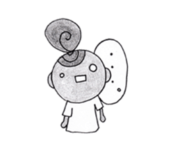 nonnon weather (color pensil version) sticker #4170420