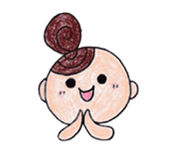 nonnon weather (color pensil version) sticker #4170422