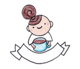 nonnon weather (color pensil version) sticker #4170426