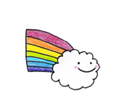 nonnon weather (color pensil version) sticker #4170435