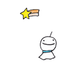 nonnon weather (color pensil version) sticker #4170437