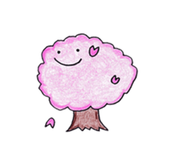 nonnon weather (color pensil version) sticker #4170439