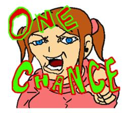 Very cute girl. sticker #4170923