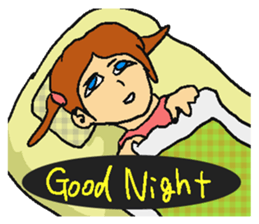 Very cute girl. sticker #4170931