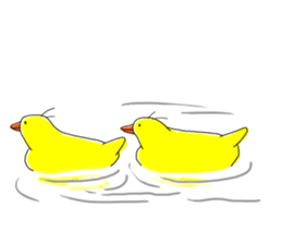 Yellow birds sticker #4171115