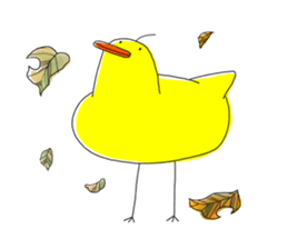 Yellow birds sticker #4171116