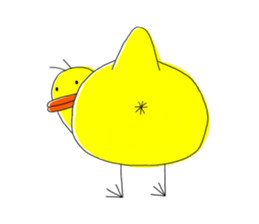 Yellow birds sticker #4171118