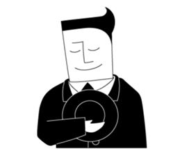 Who is he ? sticker #4171213