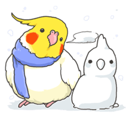 Happy days together with MARU 4 sticker #4171268