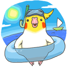 Happy days together with MARU 4 sticker #4171274