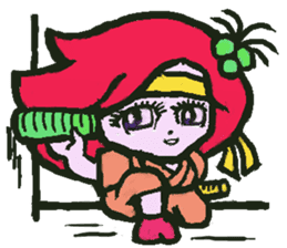 Fu-chan,become ninja. sticker #4171541