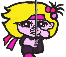 Fu-chan,become ninja. sticker #4171552