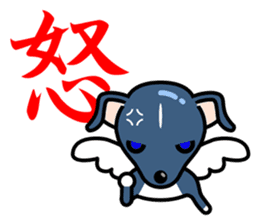 Angel dog RAL sticker #4172405