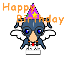 Angel dog RAL sticker #4172436