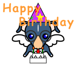 Angel dog RAL sticker #4172436