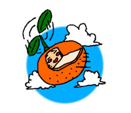 MIRACLE LOVELY ORANGE sticker #4172572