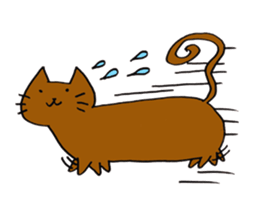 japanese neko sticker sticker #4173376