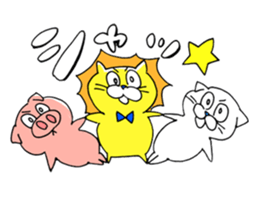 Interesting animals sticker #4173677