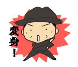 Sticker of voice actor Jouji Nakata No.3 sticker #4174681