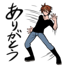 Revolution boy Takashi sticker #4174767