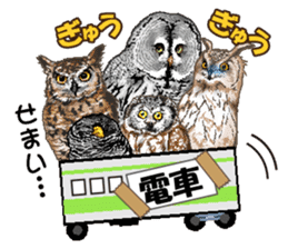 owl owl owl! sticker #4175037