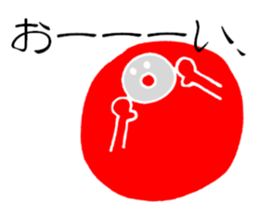 Daruma is not fall over. sticker #4175160