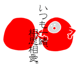 Daruma is not fall over. sticker #4175177