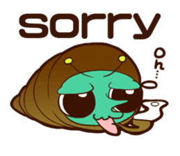 Annoying Corone insect apology Sticker sticker #4175569