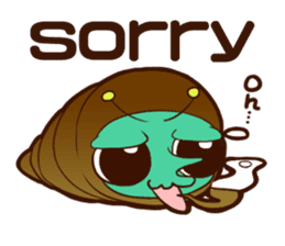 Annoying Corone insect  apology Sticker sticker #4175569