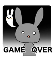 Homework rabbit sticker #4175839