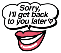 Lips BIJIN & VOICE (English) sticker #4175842