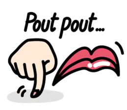 Lips BIJIN & VOICE (English) sticker #4175844