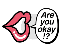Lips BIJIN & VOICE (English) sticker #4175846