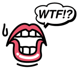 Lips BIJIN & VOICE (English) sticker #4175851