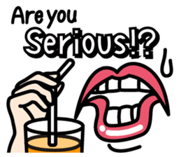 Lips BIJIN & VOICE (English) sticker #4175855