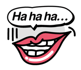 Lips BIJIN & VOICE (English) sticker #4175870
