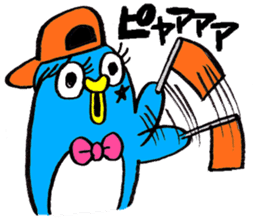 Slapstick Penguin2 sticker #4175939