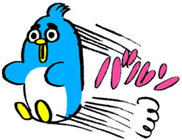 Slapstick Penguin2 sticker #4175947