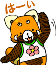 Lesser panda "Baby Letsu". (JP ver) sticker #4176364